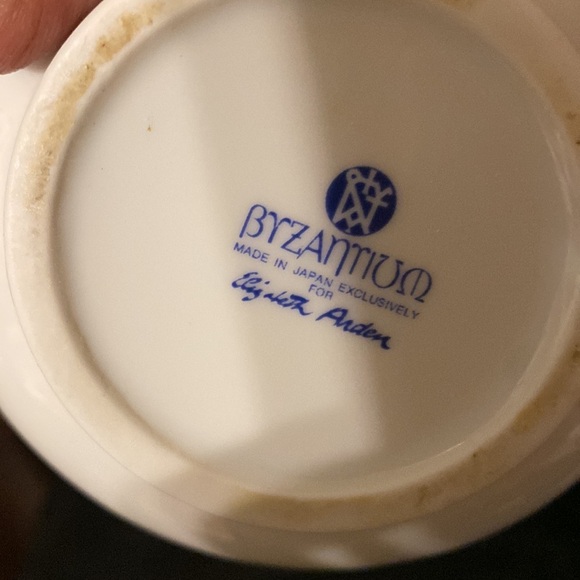 Elizabeth Arden Vintage Byzantium Collection Porcelain Love Birds Jar - Picture 4 of 4